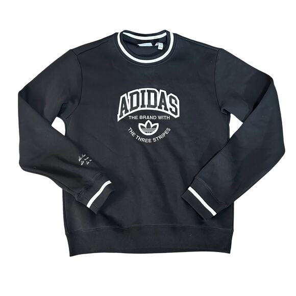 adidas Tops - ADIDAS Men's adidas Originals Arch Crewneck Sweatshirt Size S In Black